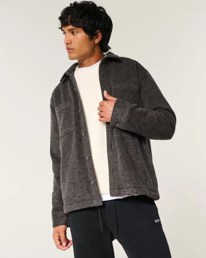 Cozy Brushed Shacket,Cozy Brushed Shacket