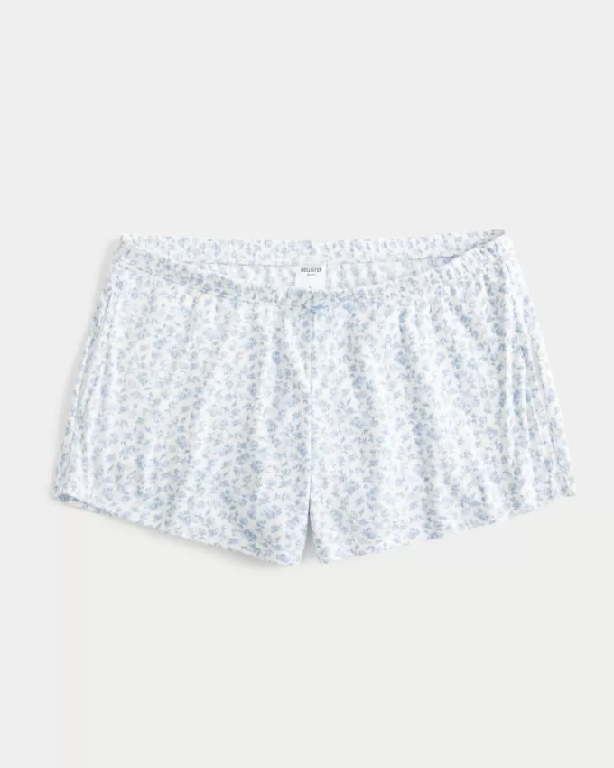 Cozy Pointelle Bow Shortie,Cozy Pointelle Bow Shortie