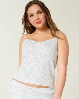 Cozy Pointelle Bow Tank,Cozy Pointelle Bow Tank