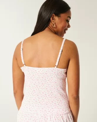 Cozy Pointelle Bow Tank,Cozy Pointelle Bow Tank