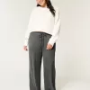 Cozy Ribbed Drawstring Baggy Pants,Cozy Ribbed Drawstring Baggy Pants