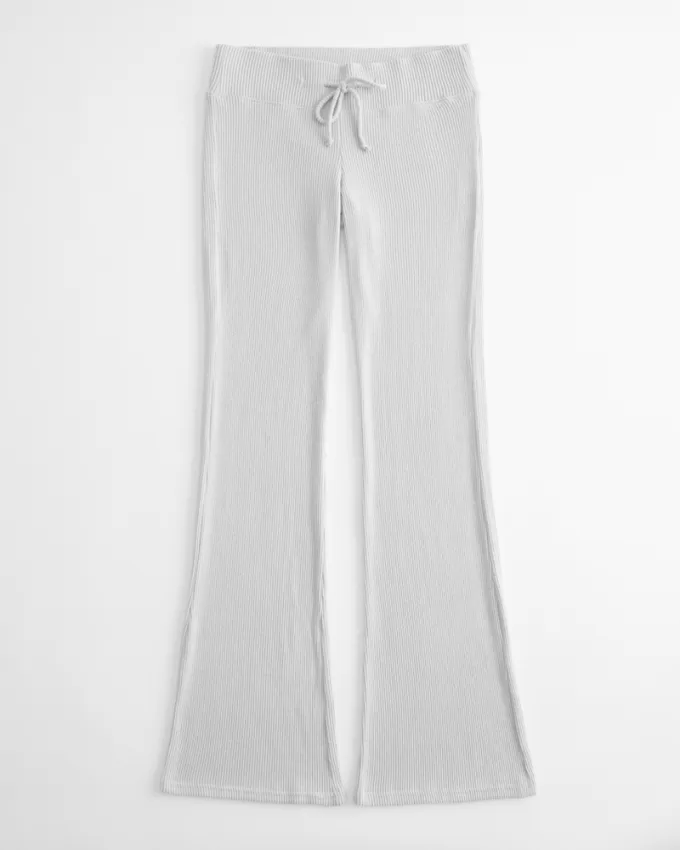 Cozy Ribbed Flare Pants,Cozy Ribbed Flare Pants