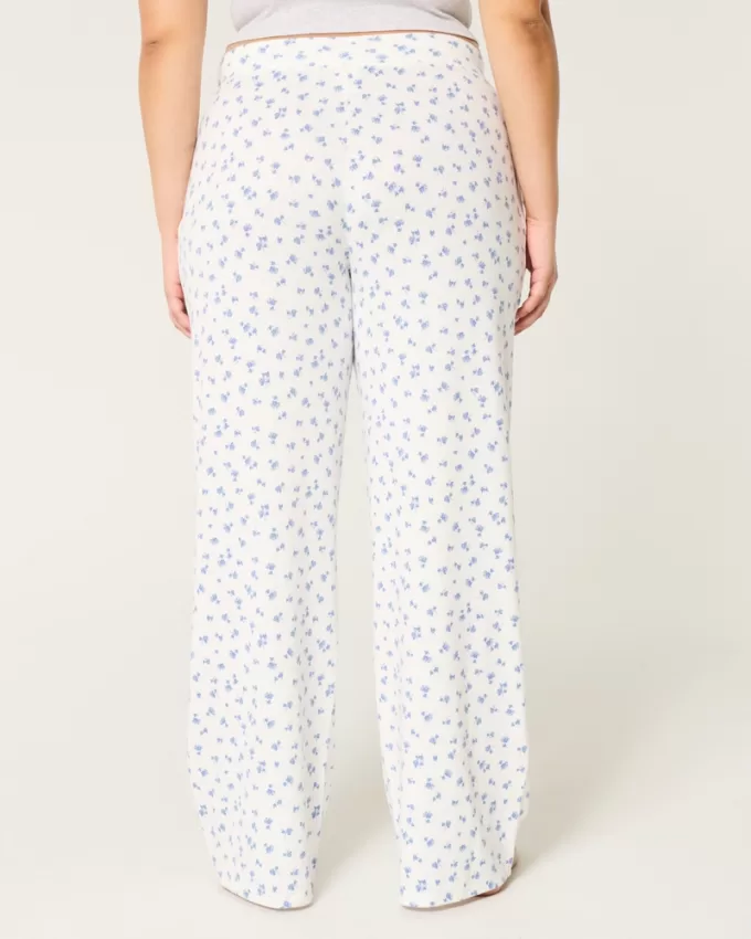 Cozy Wide-Leg Pajama Pants,Cozy Wide-Leg Pajama Pants
