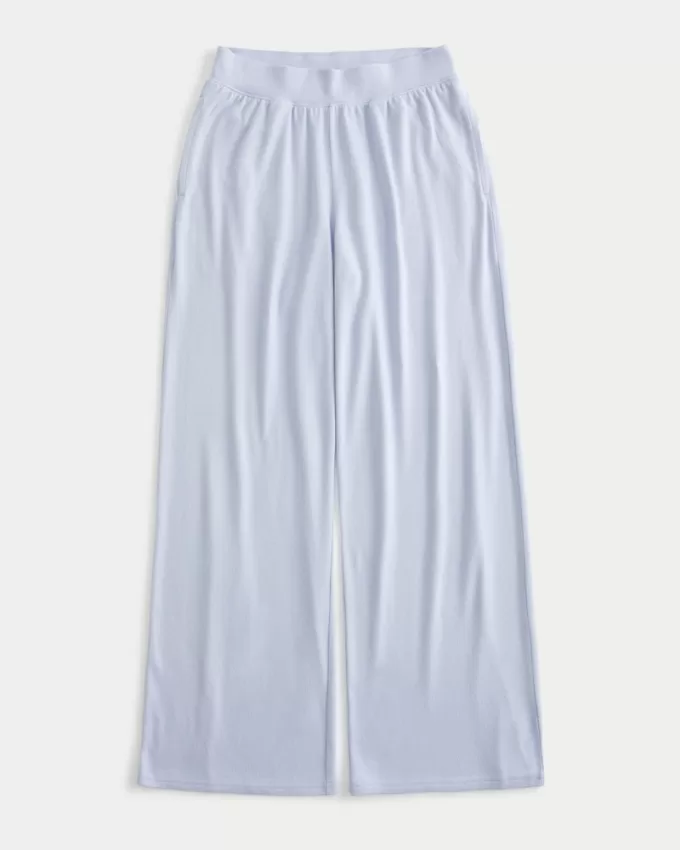 Cozy Wide-Leg Pajama Pants,Cozy Wide-Leg Pajama Pants