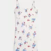 Crepe Open Back Mini Slip Dress,Crepe Open Back Mini Slip Dress