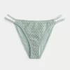 Crochet-Style Cheeky Bikini Bottom,Crochet-Style Cheeky Bikini Bottom