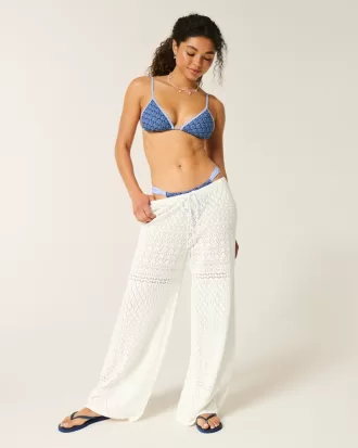 Crochet-Style Cover Up Pants,Crochet-Style Cover Up Pants