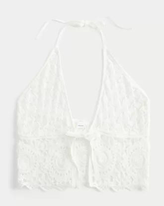Crochet-Style Cover Up Top,Crochet-Style Cover Up Top