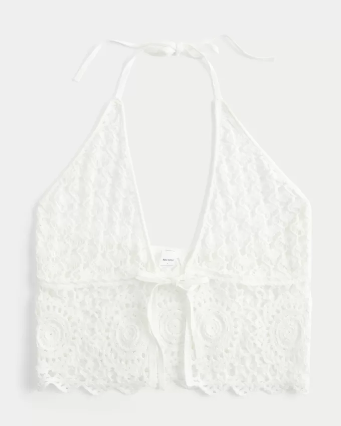 Crochet-Style Cover Up Top,Crochet-Style Cover Up Top