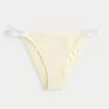 Crochet-Style High-Leg Cheeky Bikini Bottom,Crochet-Style High-Leg Cheeky Bikini Bottom