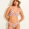 Crochet-Style High-Leg Cheeky Bikini Bottom,Crochet-Style High-Leg Cheeky Bikini Bottom