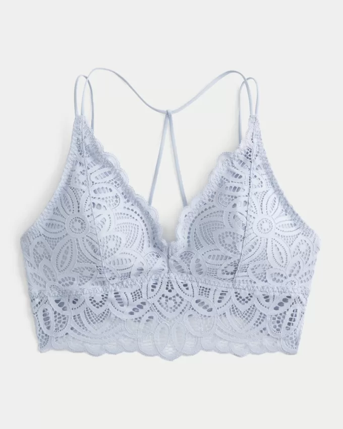 Crochet-Style Lace Bralette,Crochet-Style Lace Bralette
