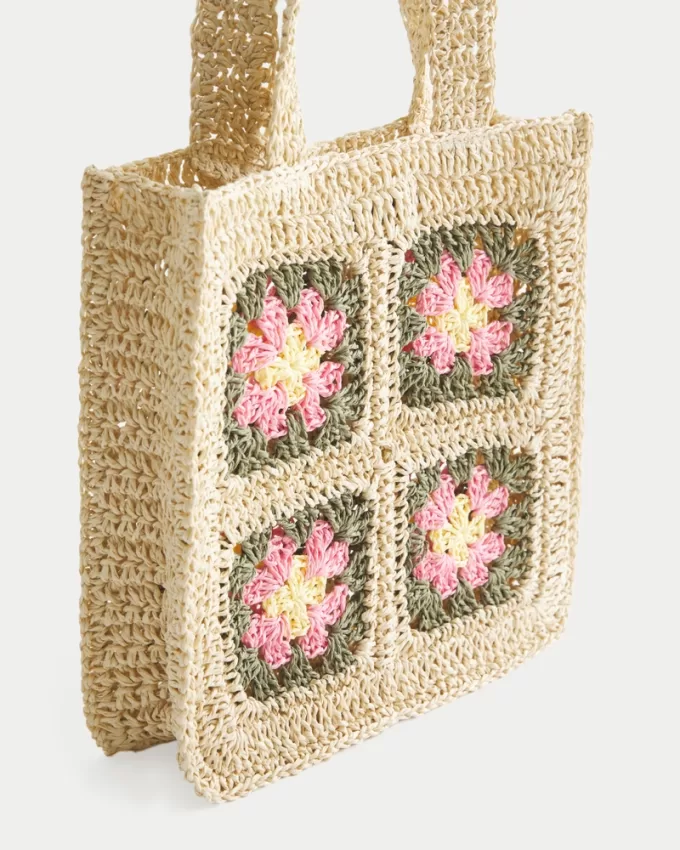 Crochet-Style Purse,Crochet-Style Purse