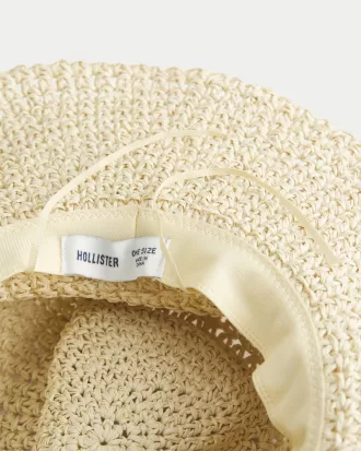 Crochet-Style Western Hat,Crochet-Style Western Hat