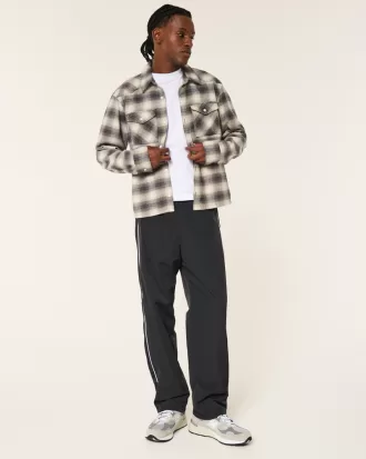 Crop Flannel Shirt,Crop Flannel Shirt