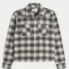 Crop Flannel Shirt,Crop Flannel Shirt