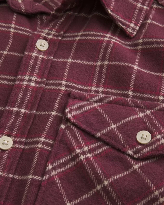 Crop Flannel Shirt,Crop Flannel Shirt
