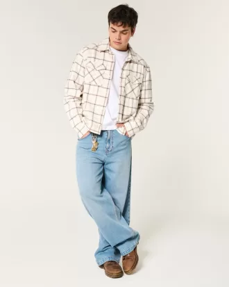Crop Flannel Shirt,Crop Flannel Shirt