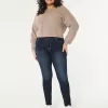 Curvy High-Rise Dark Wash Super Skinny Jeans,Curvy High-Rise Dark Wash Super Skinny Jeans