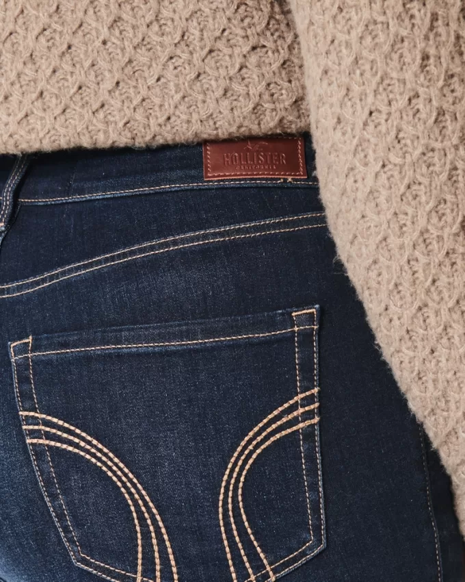 Curvy High-Rise Dark Wash Super Skinny Jeans,Curvy High-Rise Dark Wash Super Skinny Jeans