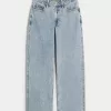 Curvy High-Rise Medium Wash Baggy Jeans,Curvy High-Rise Medium Wash Baggy Jeans