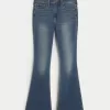 Curvy High-Rise Medium Wash Flare Jeans,Curvy High-Rise Medium Wash Flare Jeans