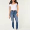 Curvy High-Rise Medium Wash Super Skinny Jeans,Curvy High-Rise Medium Wash Super Skinny Jeans
