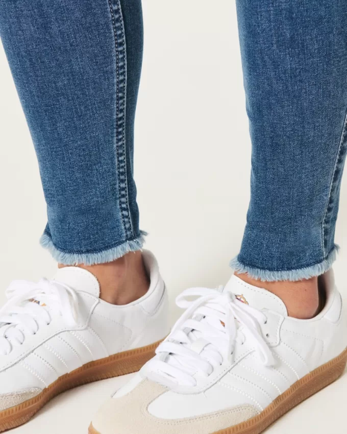 Curvy High-Rise Medium Wash Super Skinny Jeans,Curvy High-Rise Medium Wash Super Skinny Jeans