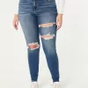 Curvy High-Rise Ripped Dark Wash Super Skinny Jeans,Curvy High-Rise Ripped Dark Wash Super Skinny Jeans Curvy High-Rise Ripped Dark Wash Super Skinny Jeans,Curvy High-Rise Ripped Dark Wash Super Skinny Jeans