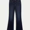 Curvy Mid-Rise Dark Wash Boot Jeans,Curvy Mid-Rise Dark Wash Boot Jeans