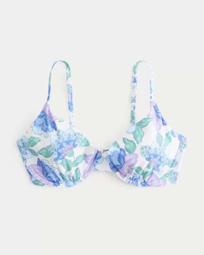 Curvy Plunge Underwire Bikini Top,Curvy Plunge Underwire Bikini Top