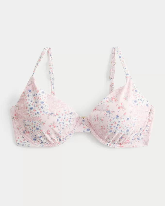 Curvy Plunge Underwire Bikini Top,Curvy Plunge Underwire Bikini Top