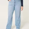 Curvy Ultra High-Rise Medium Wash Dad Jeans,Curvy Ultra High-Rise Medium Wash Dad Jeans