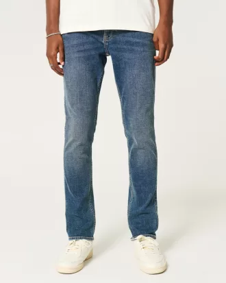 Dark Medium Wash Skinny Jeans,Dark Medium Wash Skinny Jeans
