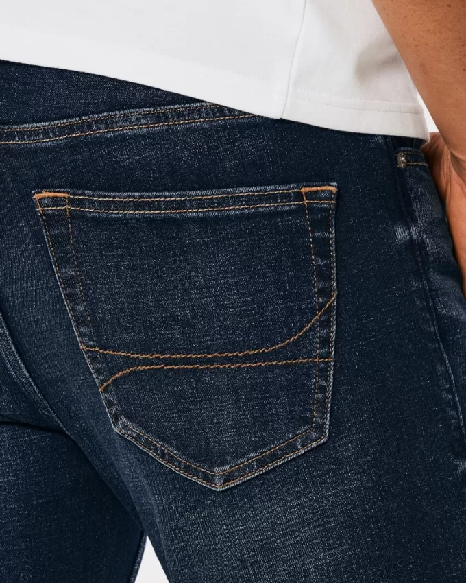 Dark Wash Athletic Skinny Jeans,Dark Wash Athletic Skinny Jeans