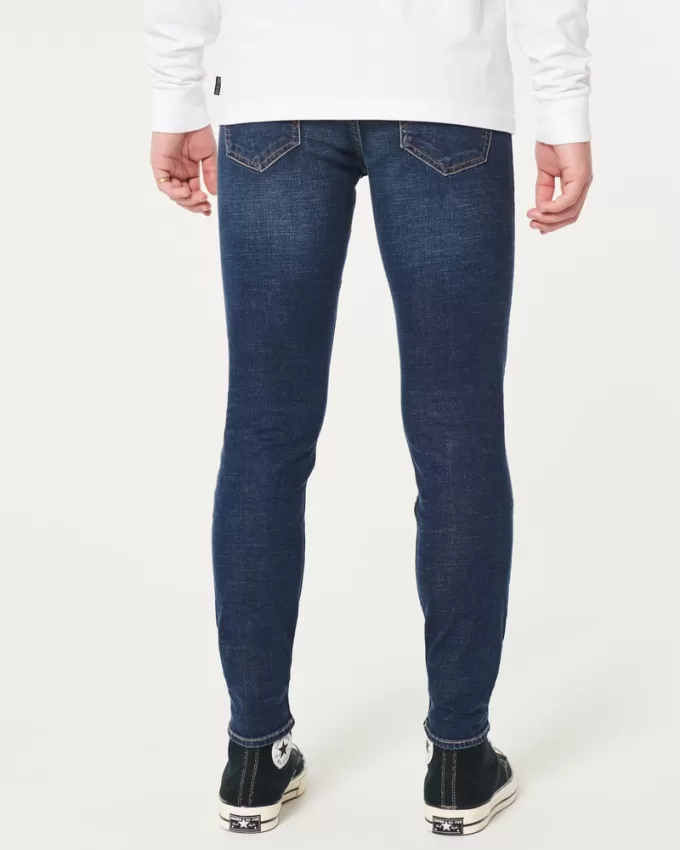 Dark Wash Super Skinny Jeans,Dark Wash Super Skinny Jeans