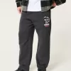 Dodge Hellcat Graphic Baggy Sweatpants,Dodge Hellcat Graphic Baggy Sweatpants