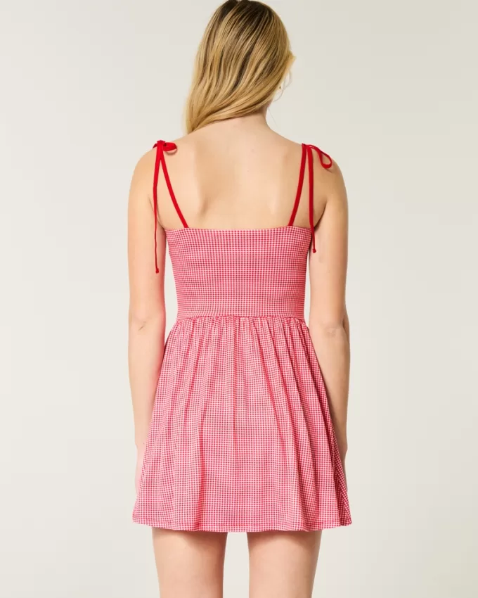 Drop-Waist Knit Mini Dress,Drop-Waist Knit Mini Dress
