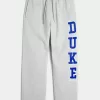 Duke Blue Devils Graphic Baggy Sweatpants,Duke Blue Devils Graphic Baggy Sweatpants