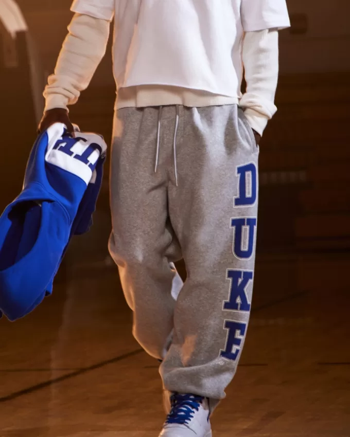 Duke Blue Devils Graphic Baggy Sweatpants,Duke Blue Devils Graphic Baggy Sweatpants