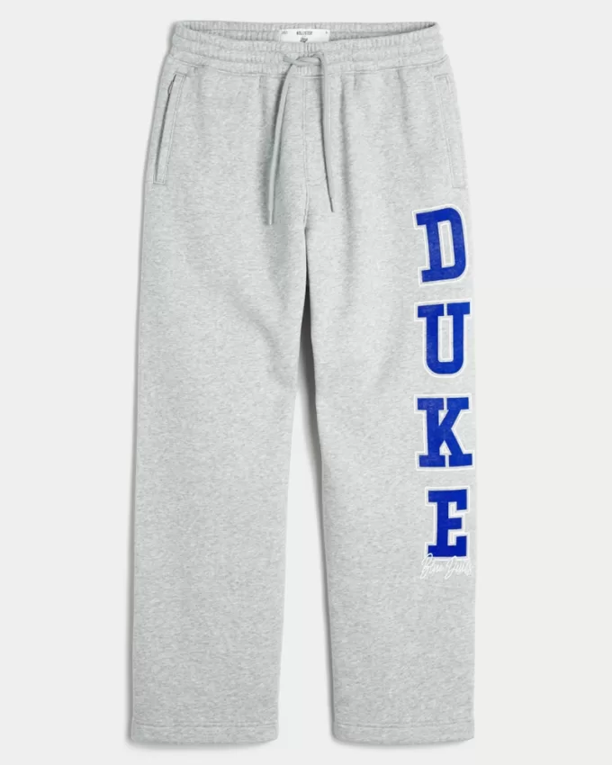 Duke Blue Devils Graphic Baggy Sweatpants,Duke Blue Devils Graphic Baggy Sweatpants