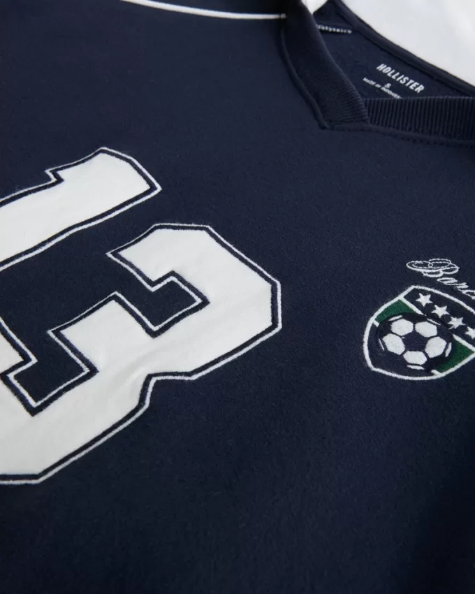 Easy Barcelona Graphic Soccer Sweatshirt,Easy Barcelona Graphic Soccer Sweatshirt