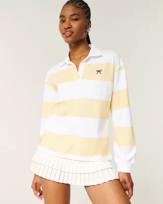 Easy Bow Graphic Rugby Polo,Easy Bow Graphic Rugby Polo