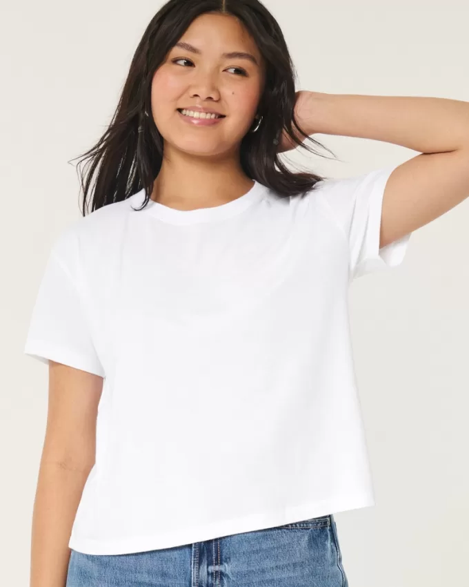 Easy Cotton Crew T-Shirt,Easy Cotton Crew T-Shirt