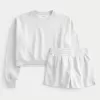 Easy Crew Sweatshirt & Fleece Shorts Bundle,Easy Crew Sweatshirt & Fleece Shorts Bundle