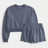 Easy Crew Sweatshirt & Fleece Shorts Bundle,Easy Crew Sweatshirt & Fleece Shorts Bundle
