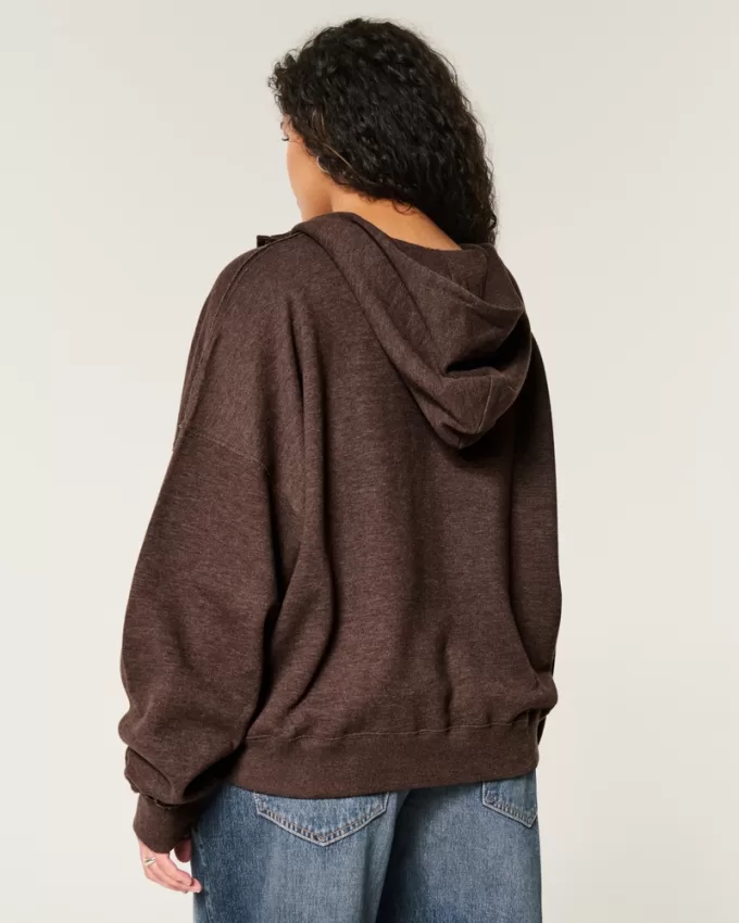 Easy Half-Zip Hoodie,Easy Half-Zip Hoodie
