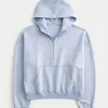 Easy Half-Zip Hoodie,Easy Half-Zip Hoodie