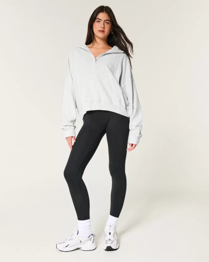 Easy Half-Zip Hoodie,Easy Half-Zip Hoodie