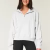 Easy Half-Zip Hoodie,Easy Half-Zip Hoodie
